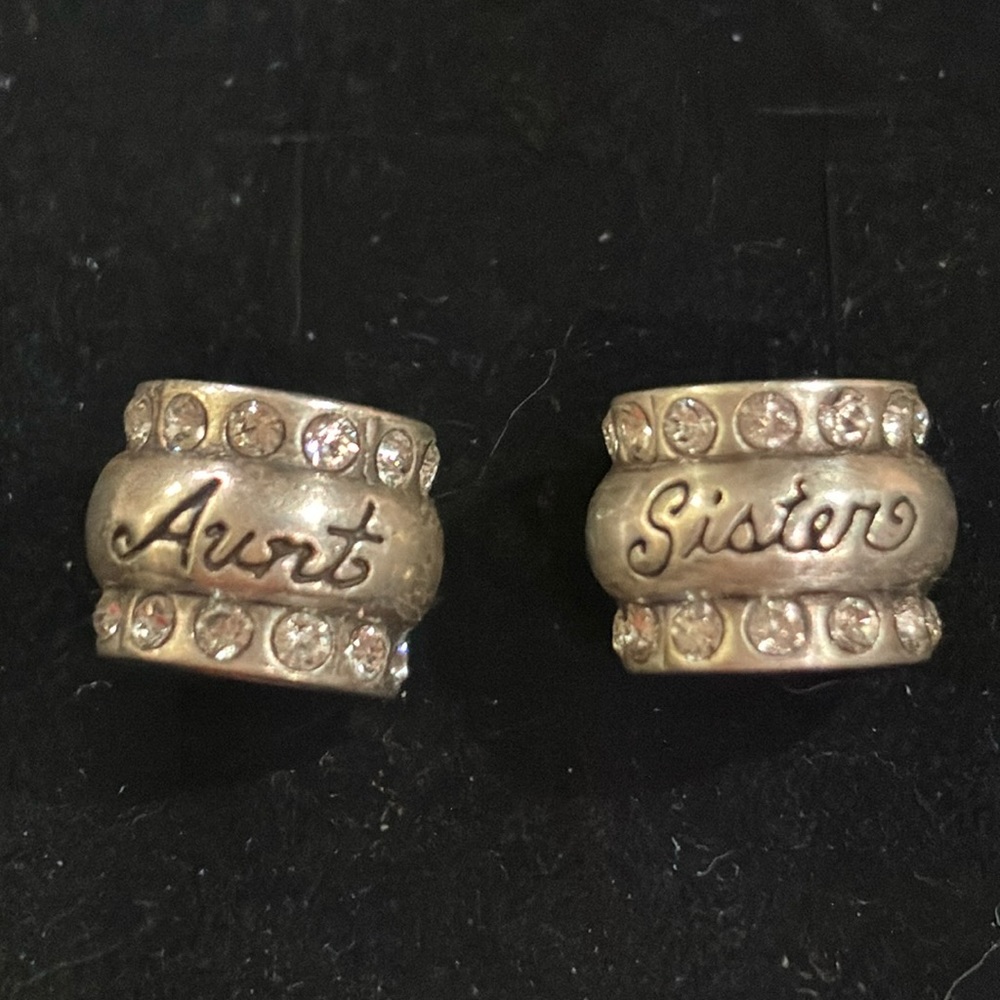 Brighton Silver and Crystal Bead
